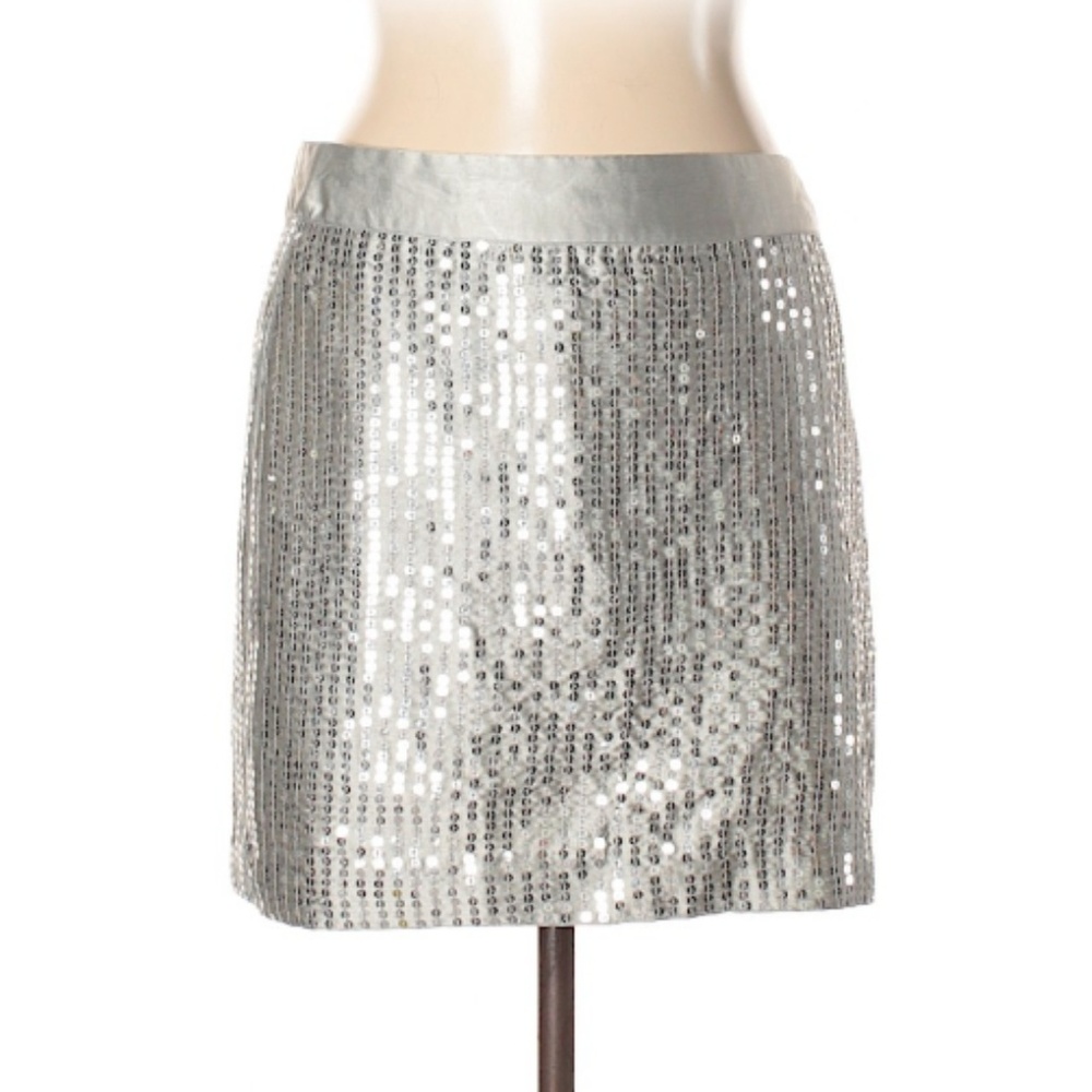 CLEARANCE Gap Silver Sequin Mini